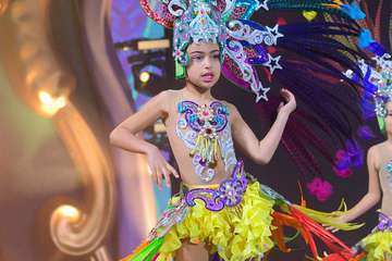 Concurso de comparsas infantiles del Carnaval de Las Palmas de Gran Canaria (Foto TA)